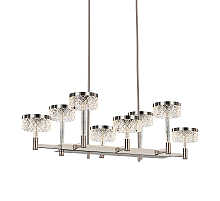 Подвесная люстра Delight Collection MD21020075 MD21020075-8B satin nickel