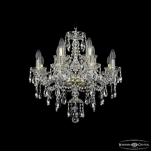 Подвесная люстра Bohemia Ivele Crystal 1415/8+4/200 G