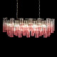 Подвесная люстра Loft IT Murano 10580/1000R Clear pink