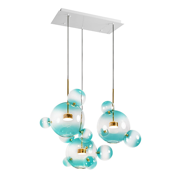 Подвесной светодиодный светильник Loft IT Bolle 2027-S3 Blue