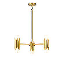 Подвесная люстра Elstead Lighting MARVELE6-AB-OPAL