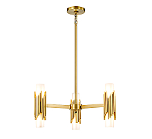 Подвесная люстра Elstead Lighting MARVELE6-AB-OPAL