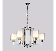 Подвесная люстра iLamp King RM6201-6 CR+CL