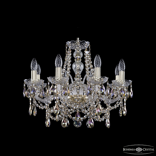 Подвесная люстра Bohemia Ivele Crystal 1411/8/195 G R801