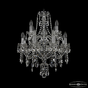 Подвесная люстра Bohemia Ivele Crystal 1415/8+4/165/2d Ni