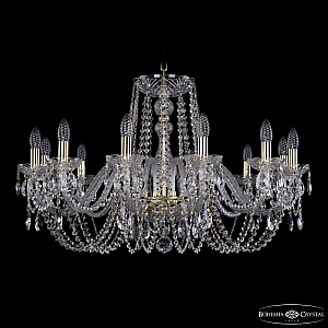 Подвесная люстра Bohemia Ivele Crystal 1402/12/300 G