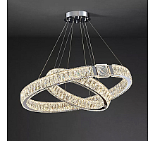 Подвесная люстра Delight Collection D8010P/2R/D800+600 silver