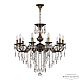 Подвесная люстра Bohemia Ivele Crystal AL78101/10/250 B SGB