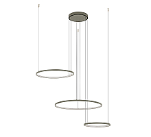 Подвесная люстра Nowodvorski Circolo Led M Silk Oliv E 11398