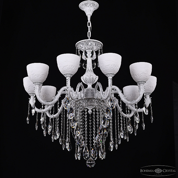 Подвесная люстра Bohemia Ivele Crystal AL79101/10/300 B WMN P1 U Horse