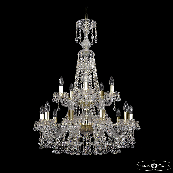 Подвесная люстра Bohemia Ivele 1409/10+5/240/XL-91/2d G