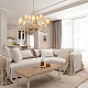 Подвесная люстра Crystal Lux SILVESTRO SP12 AMBER
