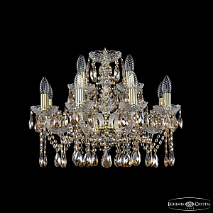 Подвесная люстра Bohemia Ivele Crystal 1413/8+4/200 G R721