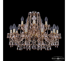 Подвесная люстра Bohemia Ivele Crystal 1403/10+5/240 G M721