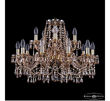 Подвесная люстра Bohemia Ivele Crystal 1403/10+5/240 G M721