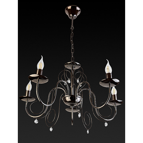 Подвесная люстра Toplight Sylvia TL6040D-05BC