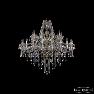 Подвесная люстра Bohemia Ivele Crystal 1415/20+10/400/2d G
