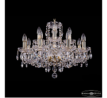 Подвесная люстра Bohemia Ivele Crystal 1402/8+4/195 G