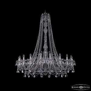 Подвесная люстра Bohemia Ivele Crystal 1411/20/460/h-151 Ni