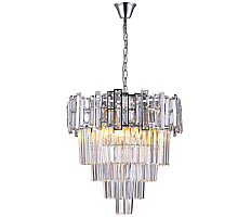 Подвесная люстра Natali Kovaltseva ROSSANA 81425/8C CHROME