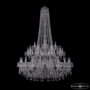 Подвесная люстра Bohemia Ivele Crystal 1403/20+10+5/400/h-164/2d Ni