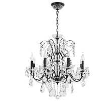 Подвесная люстра Crystal Lux ODELIS SP8 BROWN