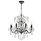 Подвесная люстра Crystal Lux Odelis SP8 Brown
