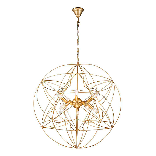 Подвесная люстра iLamp Element 8777-800 Gold