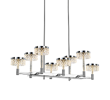 Подвесная люстра Delight Collection MD21020075 MD21020075-8B chrome