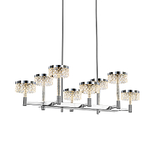 Подвесная люстра Delight Collection MD21020075 MD21020075-8B chrome