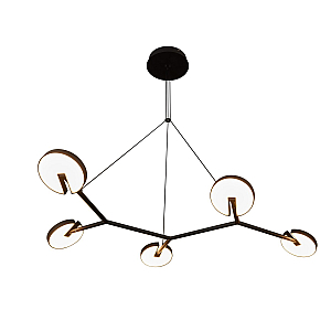 Подвесная люстра Delight Collection P0055-5A black