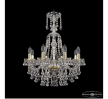 Подвесная люстра Bohemia Ivele Crystal 1409/8/195/XL-68 G