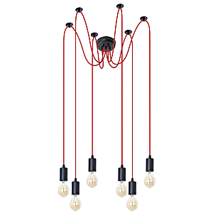 Подвесная люстра ARTE Lamp A4322SP-6RD