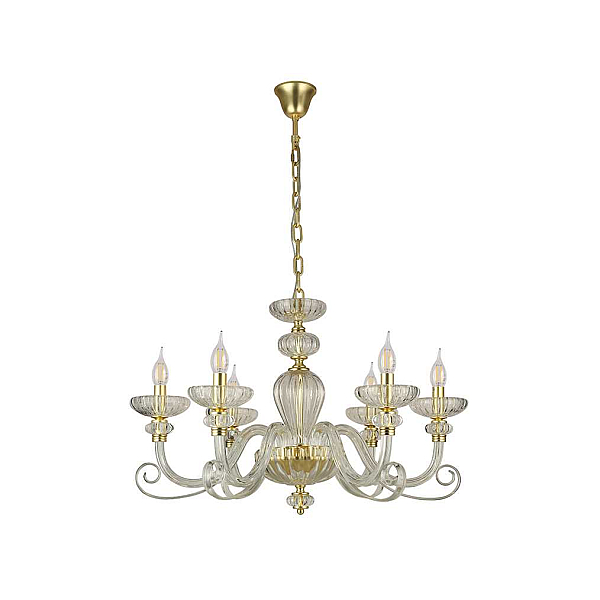 Подвесная люстра Newport 8626/C mat.soft gold clear М0071526