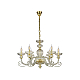 Подвесная люстра Newport 8626/C mat.soft gold clear М0071526