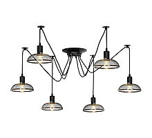 Подвесная люстра Lussole Loft Shirley LSP-8440