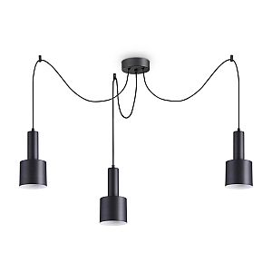 Подвесная люстра Ideal lux HOLLY SP3 NERO 231594