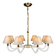 Подвесная люстра iLamp Amber YT2043-8 GD+Cear