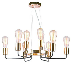 Подвесная люстра Arte Lamp Gelo A6001LM-9BK