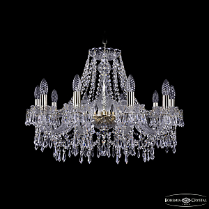 Подвесная люстра Bohemia Ivele Crystal 1403/10/240 G