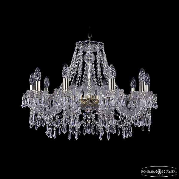 Подвесная люстра Bohemia Ivele Crystal 1403/10/240 G