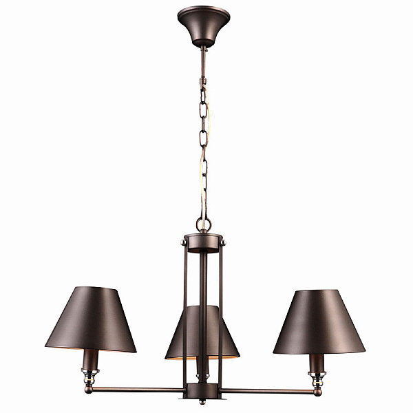 Подвесная люстра Natali Kovaltseva Marquis 81000-3C GRAY BRASS