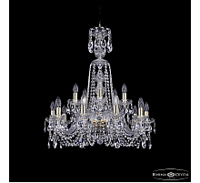 Подвесная люстра Bohemia Ivele Crystal 1402/10+5/240/XL-77 G