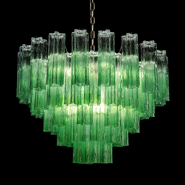 Подвесная люстра Loft IT Murano 10580/800 Clear green