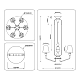 Люстра Ambrella Light HIGH LIGHT LH75401