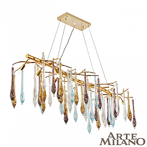 Подвесная люстра Arte Milano 500.L1200.W500.H350.G9.8 G
