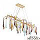 Подвесная люстра Arte Milano 500.L1200.W500.H350.G9.8 G