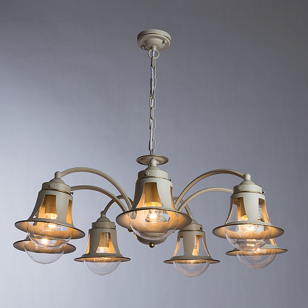 Подвесная люстра Arte Lamp A7022LM-7WG