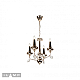 Подвесная люстра iLamp Dames 1020-4GD