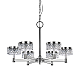 Подвесная люстра Delight Collection MD21020075 MD21020075-6A chrome